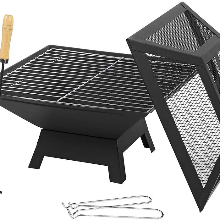 The Best Value 2-in-1 BBQ & Firepit