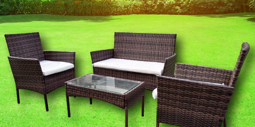 Rattan table & chair set now in stock!