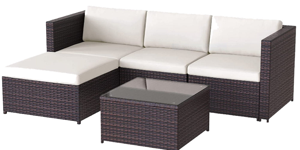 5 Piece garden rattan Set just landed!