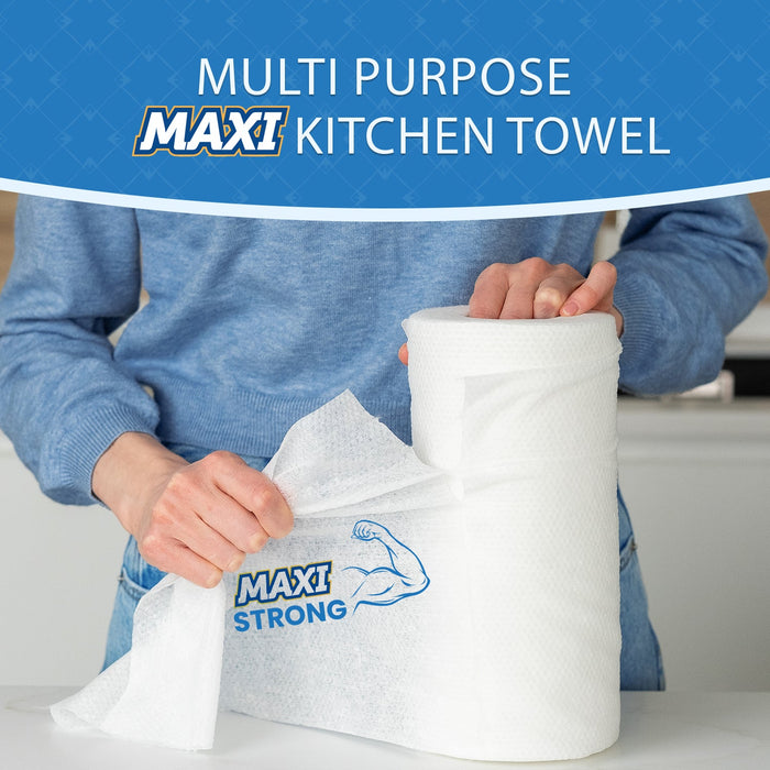 Phoenix Maxi Household Multi Purpose Kitchen Paper Towel, 600 Super Sized Sheets (8 Count)