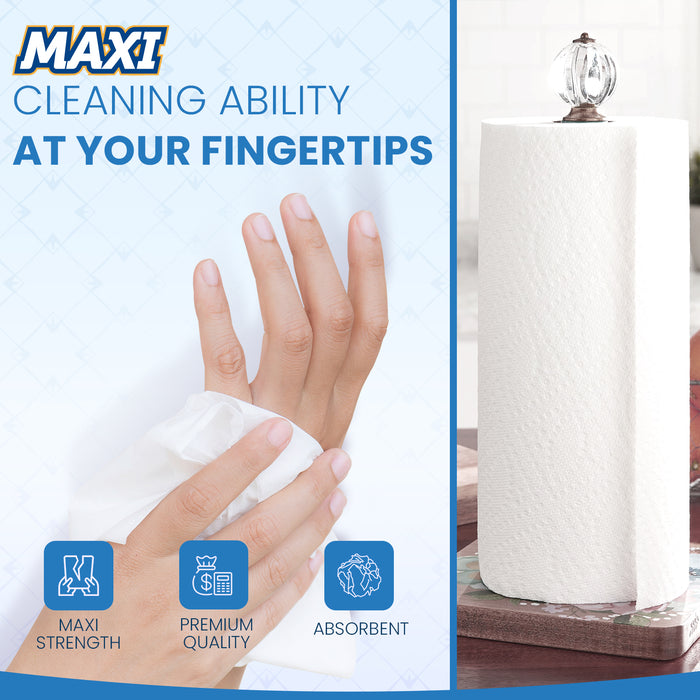 Phoenix Maxi Household Multi Purpose Kitchen Paper Towel, 600 Super Sized Sheets (16 Count)