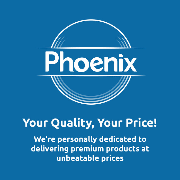 Phoenix Brand 9 Soft Luxury Toilet Rolls, Bulk Buy, Quilted White 3 Ply Toilet Paper - (9 x 1 Pack)