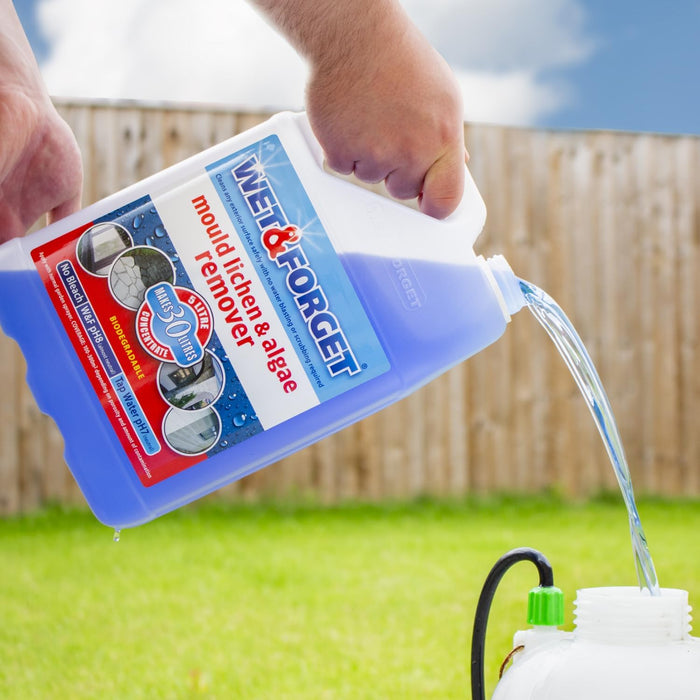Wet & Forget Mould Remover, Outdoor Cleaning Solution 5L