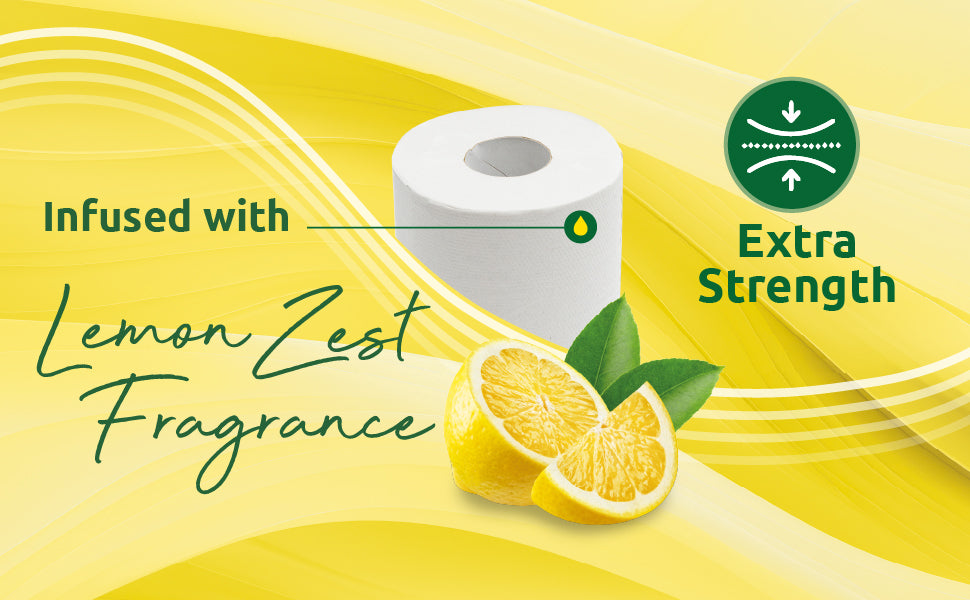 Phoenix 90 Toilet Rolls 3 Ply – Bulk Aloe Vera & Lemon Variety Pack, Soft, Strong & Fresh Bathroom Tissue