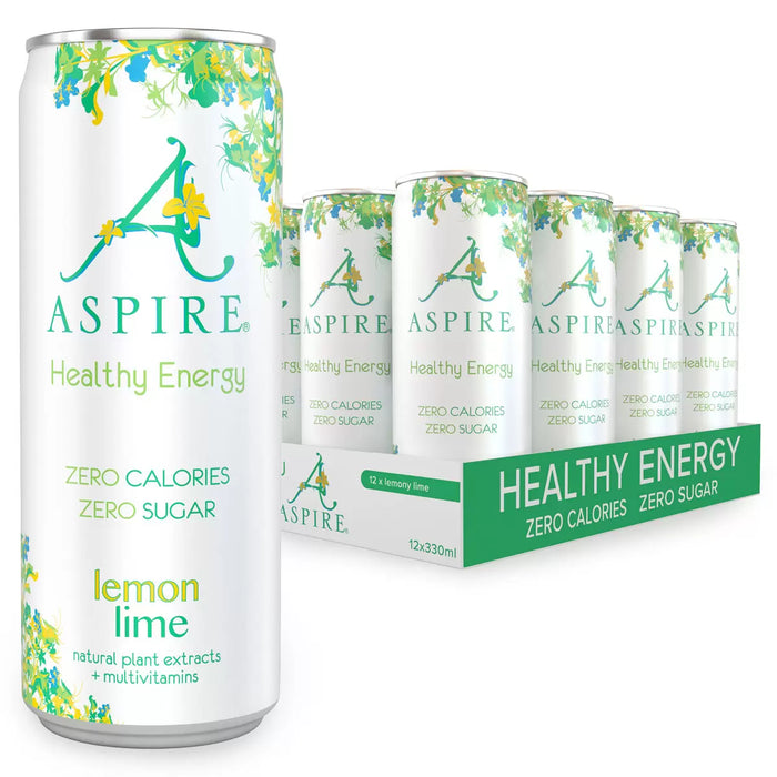 Aspire Lemon & Lime, 12 x 330ml