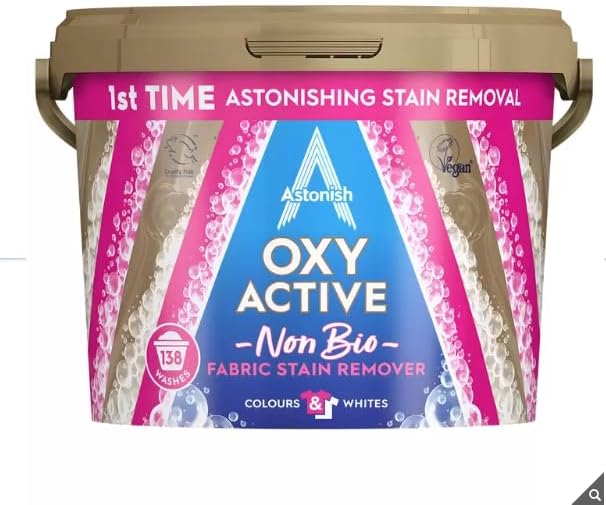 Oxy Active Non Bio Fabric Stain Remover