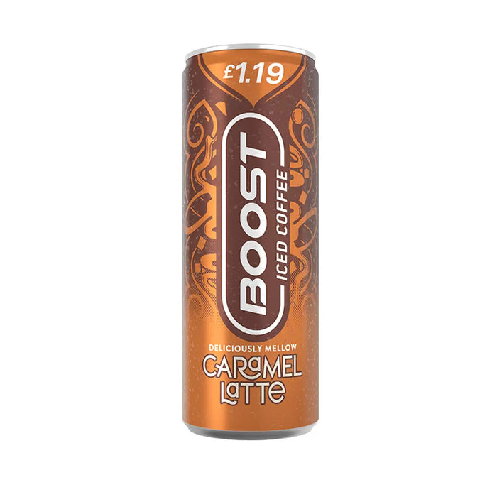 Boost Caramel Latte 12 x 250ml