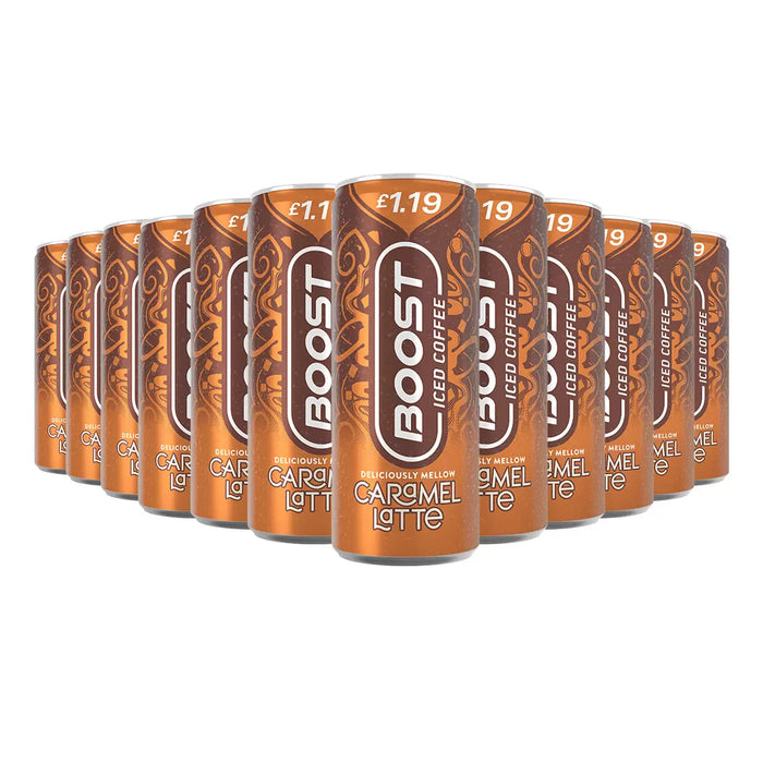 Boost Caramel Latte 12 x 250ml