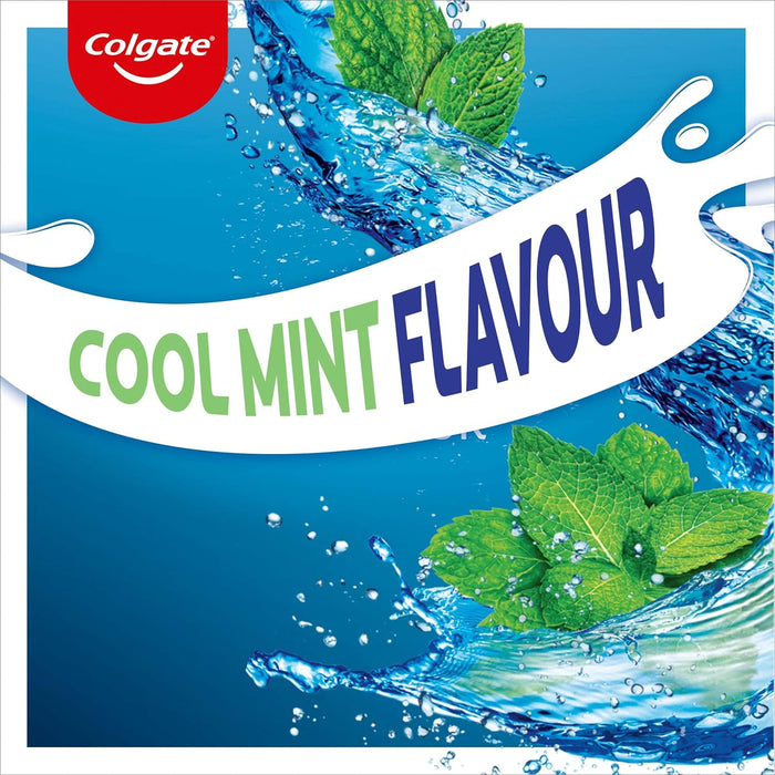 Colgate Plax Cool Mint Mouthwash, 4 x 500ml (24/7 Plaque Protection)