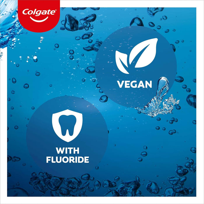 Colgate Plax Cool Mint Mouthwash, 4 x 500ml (24/7 Plaque Protection)