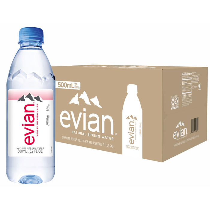 Evian Mineral Water 24 x 500ml