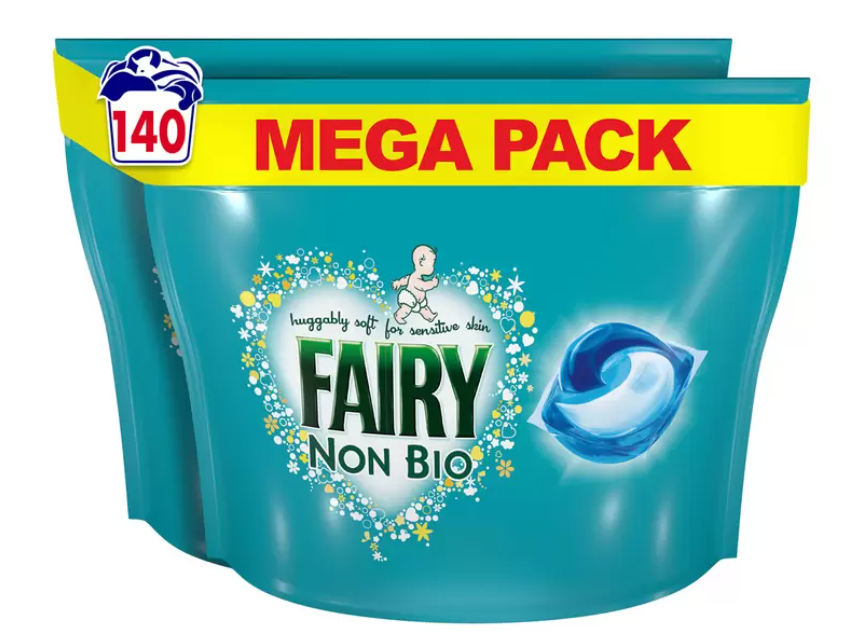 Fairy Non-Bio Pods, Laundry Detergent, Washing Liquid Tablets