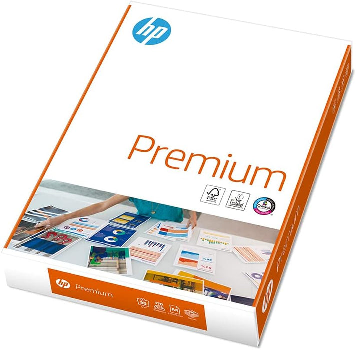 HP Papers Printer Paper, Home & Office A4 Paper, 210x297mm, 80gsm, 5 Ream