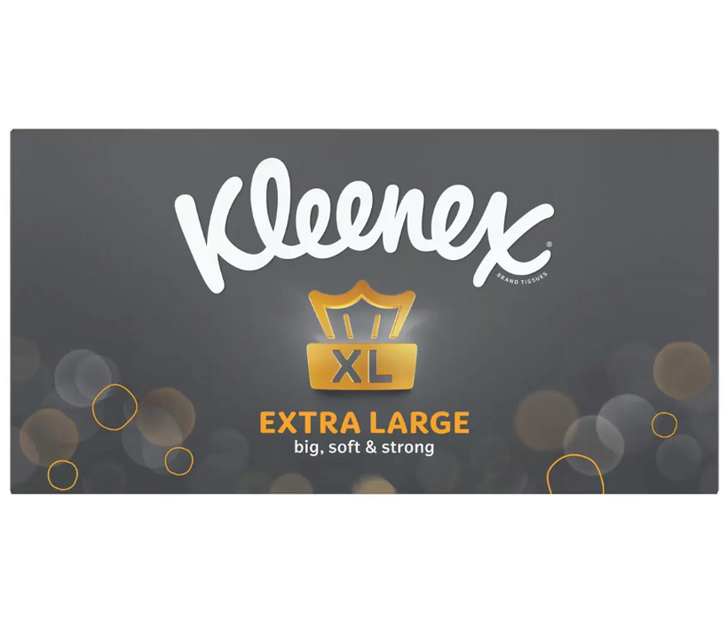 Kleenex Extra Large Tissues, 6 x 90 Tissues