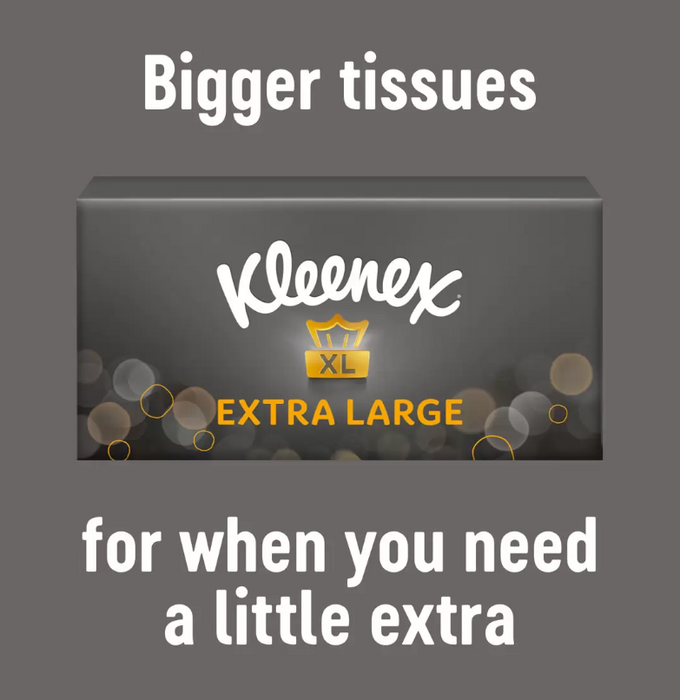 Kleenex Extra Large Tissues, 6 x 90 Tissues