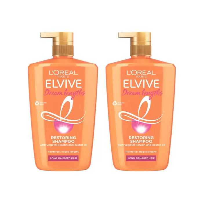 L'oreal Elvive Dream Lengths Shampoo 2 x1L