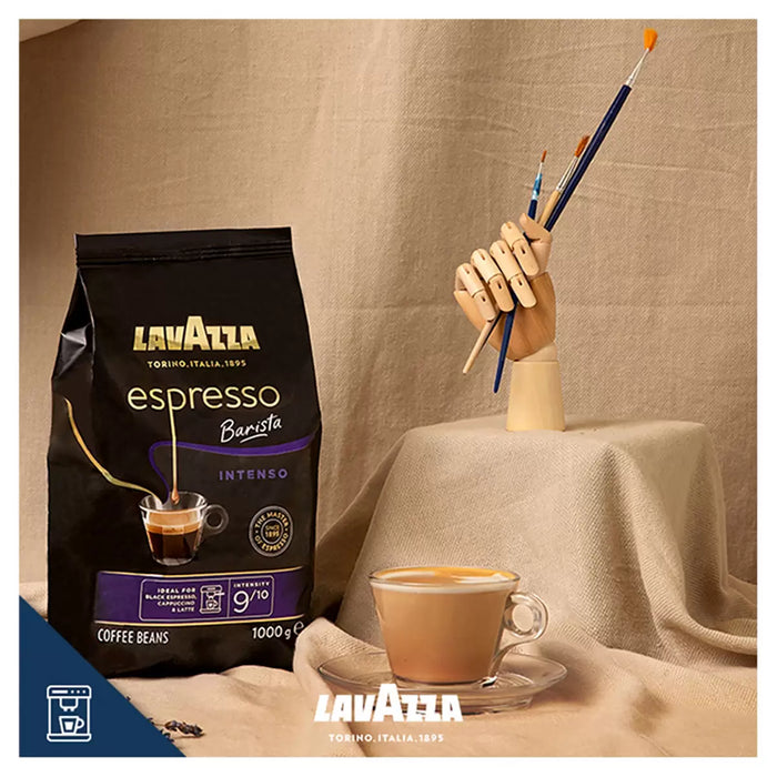 Lavazza Espresso Barista Intenso Coffee Beans, 1kg