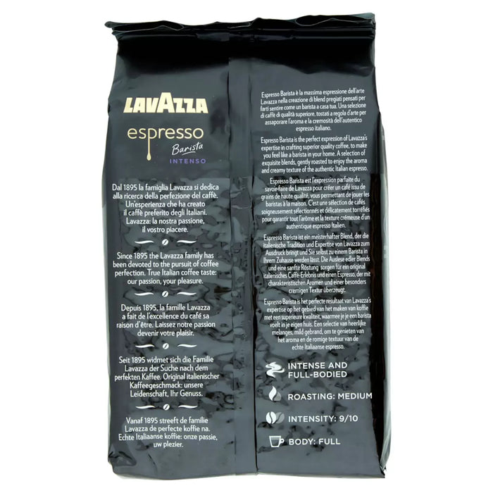 Lavazza Espresso Barista Intenso Coffee Beans, 1kg