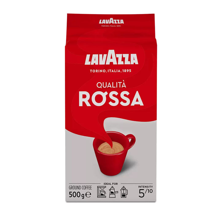 Lavazza Qualita Rossa Ground Coffee, 500g