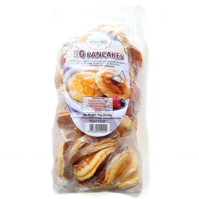 Le Marie Patisserie American Pancakes, 50 Pack