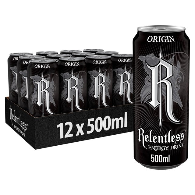 Relentless Origin Energy 12 x 500ml