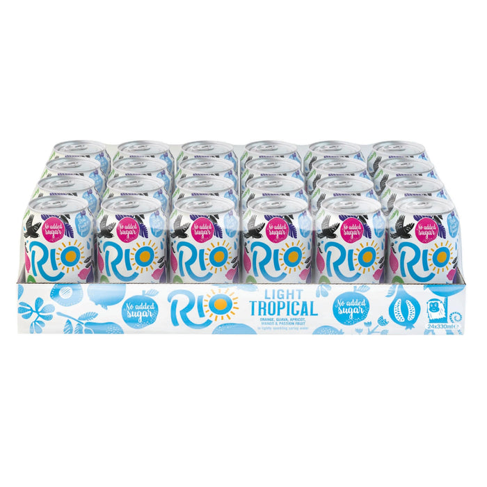 Rio Light Tropical, 24 x 330ml