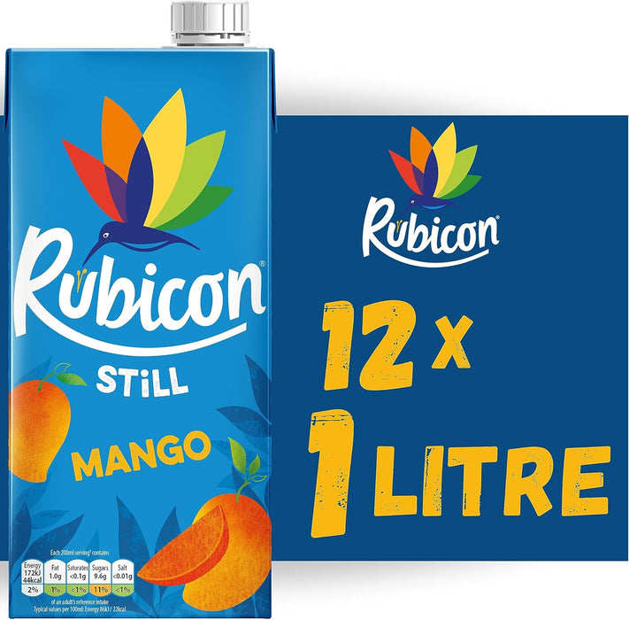 Rubicon Mango Still 12 x 1L