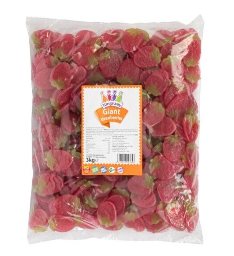 Kingsway Giant Strawberries Bag 3kg