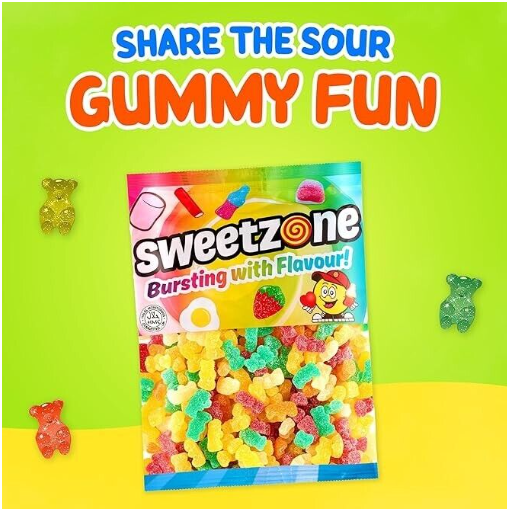 Sweetzone Sour Bears 1kg