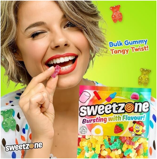 Sweetzone Sour Bears 1kg