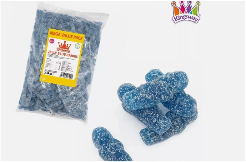 Kingsway Mega Value Vegan Jelly Blue Babies 2.5kg