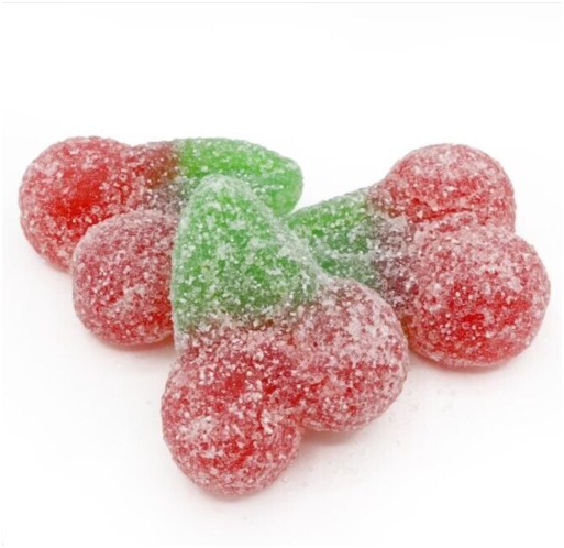 Kingsway Mega Value Vegan Range Fizzy Twin Cherries Bag 2.5kg