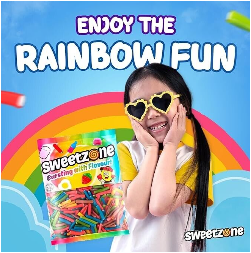 Sweetzone Rainbow Pencils 1kg