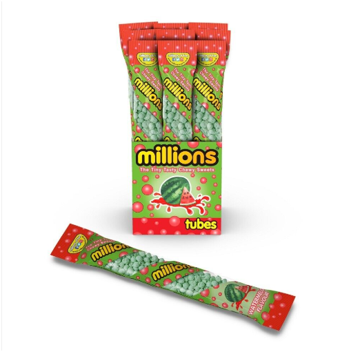 Millions Limited Edition Watermelon Tubes 55g