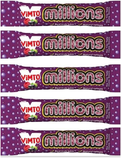 Millions Vimto Tube 55g