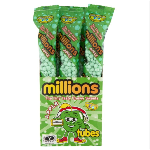 Millions Apple Tubes 55g