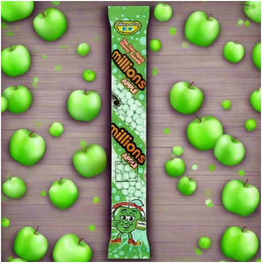 Millions Apple Tubes 55g