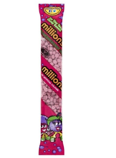 Millions Blackcurrant Buzz Tubes 55g