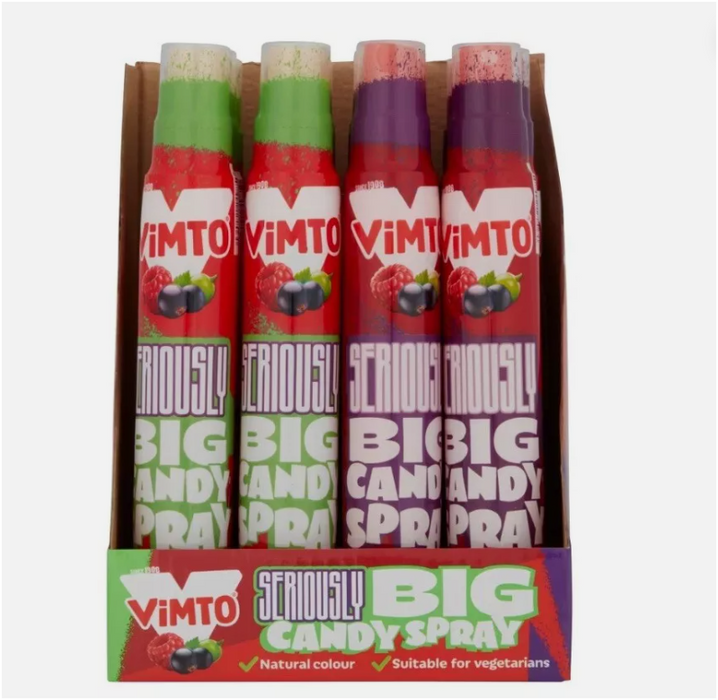 Vimto Strawberry & Cherry Giant Candy Spray 60ml