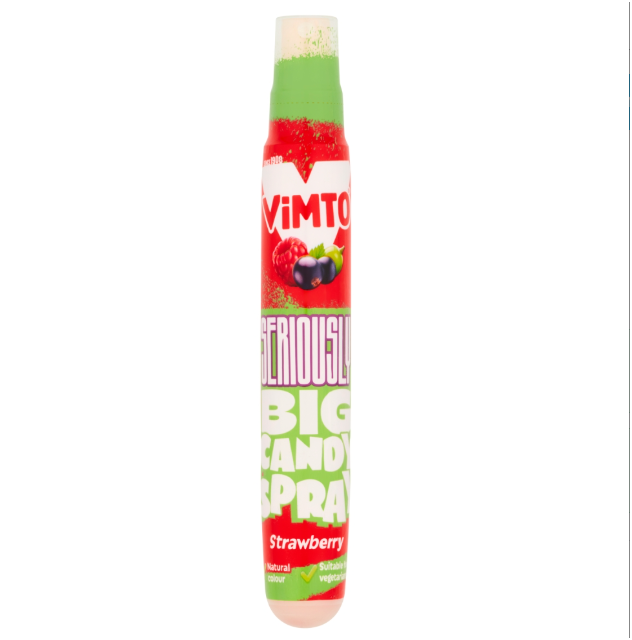 Vimto Strawberry & Cherry Giant Candy Spray 60ml