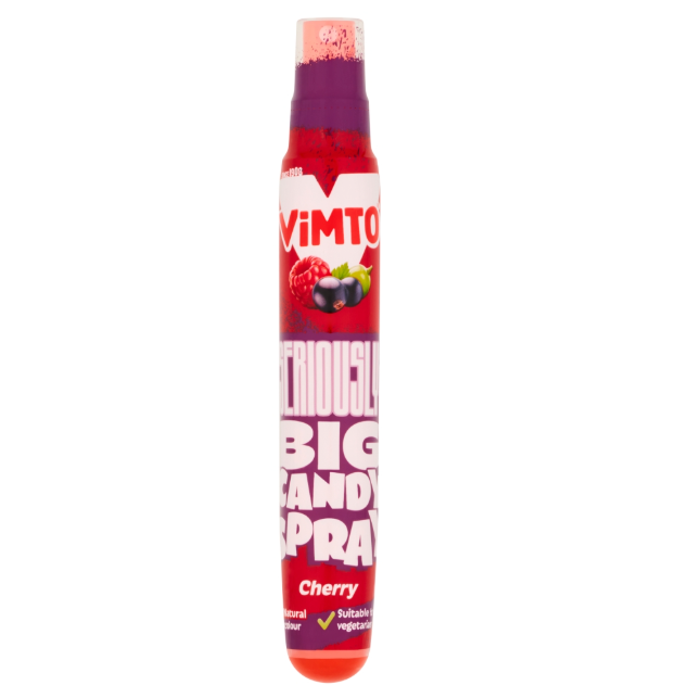 Vimto Strawberry & Cherry Giant Candy Spray 60ml