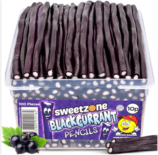 Sweetzone Blackcurrant Pencils