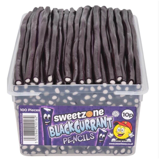 Sweetzone Blackcurrant Pencils