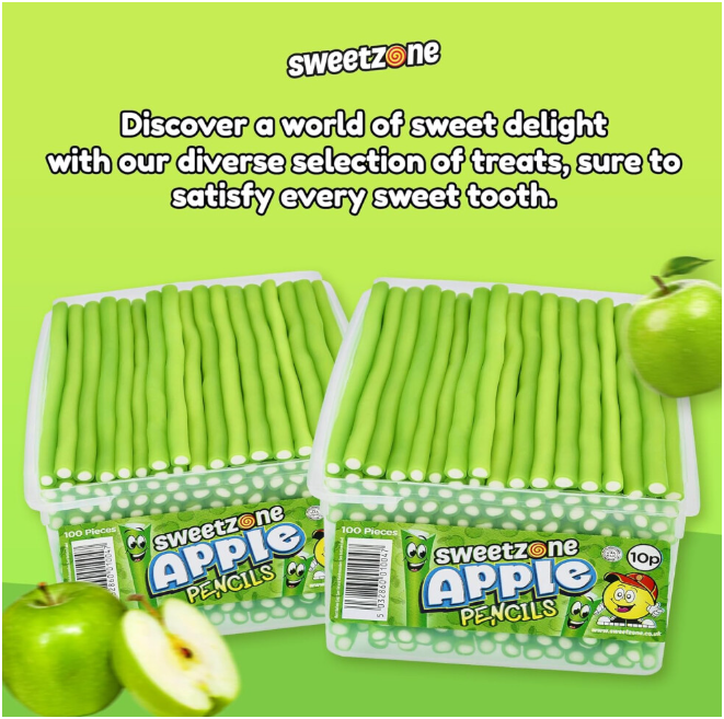 Sweetzone Apple Pencils Tub