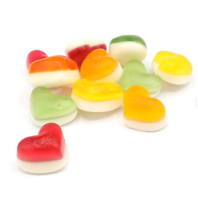 Candy Realms Gummy Hearts Tub 1.02kg 