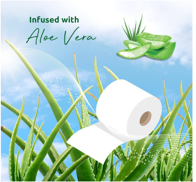 Phoenix 90 Toilet Rolls 3 Ply – Bulk Aloe Vera & Unscented Luxury Quilted Variety Pack, Soft, Strong & Fresh Bathroom Tissue
