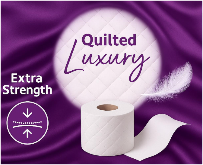 Phoenix 18 Rolls 3 Ply Quilted Toilet Paper – Soft, Strong & Family Value Pack