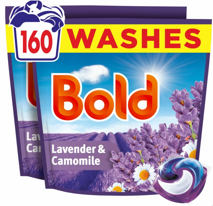 Bold 4 in 1 Pods, 160 Wash