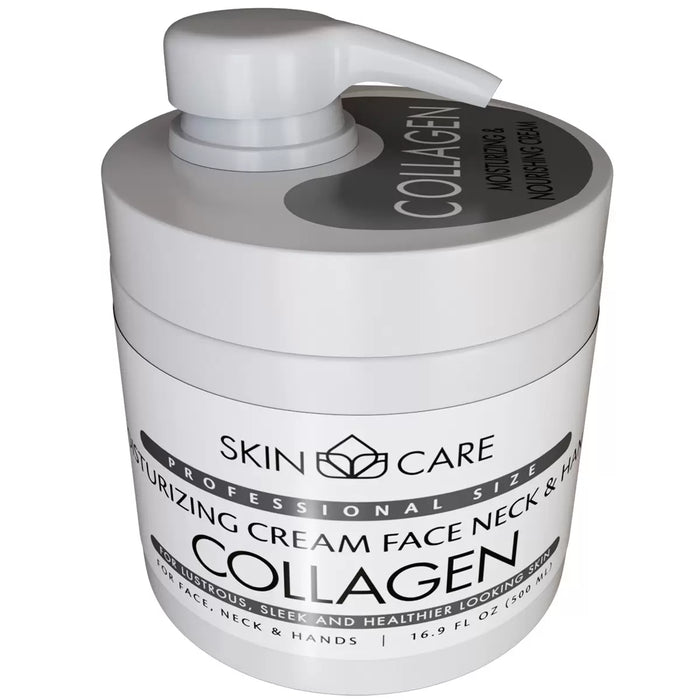 Skin Care Collagen Face & Body Cream, 3 x 500ml