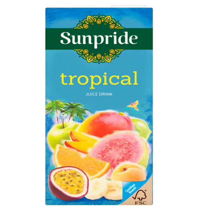 Sunpride Tropical Juice 12 x 1L